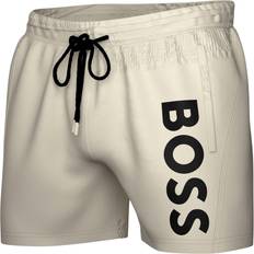 Beige Badbyxor BOSS Badshorts Octopus