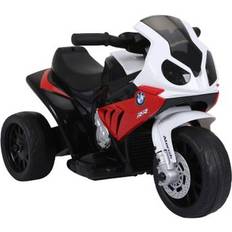 E-Motorräder Homcom Moto Eléctrica Niños 66x37x44 cm Rojo