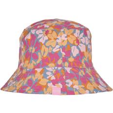 Purple Hats Regatta Womens Reversible Bucket Hat - Summer Floral Print - Chambray Blue