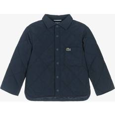 Lacoste Outerwear Lacoste Boys Quilted Jacket - Navy Blue