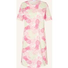 Chemises de nuit Mey Chemise De Nuit Pink Pineapple - Vert Clair/Rose/Blanc