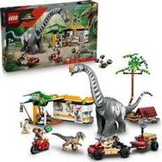 LEGO Dinosaurer LEGO Jurassic World Sporingsmission Raptor Og Titanosaurus 76973