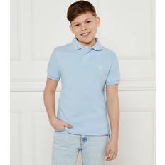 Men - Wool Polo Shirts Polo Ralph Lauren Shirts - Blue