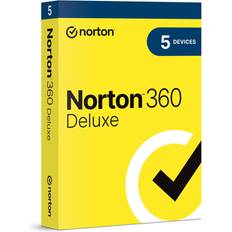 Norton 360 Deluxe 1 User 5 Device 12Mo