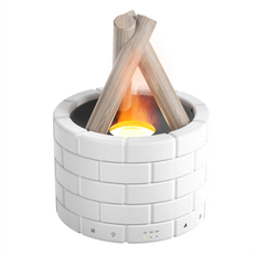 Humidifier Exogio Simulation Flame Diffuser Campfire Humidifier Fragrance
