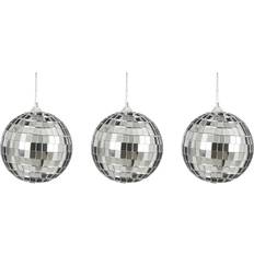 Spegelkulor Silver 8 cm I Dia 3-Pack