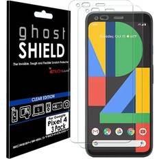 Screen Protectors TechGear Pack of 3 Screen Protectors for Google Pixel 4
