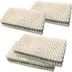 HQRP 4-pack Wick Filter Compatible With Essick Air AIRCARE Horizon HD3120DCN 4.75-Gallon Console Evaporative Humidifier