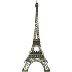 Iron Figurines Tooarts Unique Iron Tower Model Statue Decor 38 cm Figurine