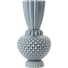 Dottir Samsurium Jumbobell H34,5 cm Blue Grey Vase
