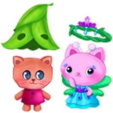 Gabby's Dollhouse Figurer Gabby's Dollhouse Movie 2 Pack Figure Crystal Garden