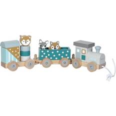 Treni Kindsgut Petit Train Les Animaux Du Zoo En Bois Étoiles Taille 3A