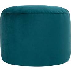 Poufs on sale ICON Milano Velvet Bean Bag Pouffe