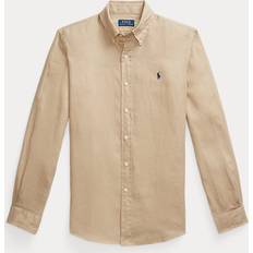 Polo Ralph Lauren Custom Fit Linen Shirt - Beige
