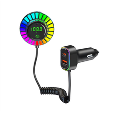 Mohard Bluetooth 5.3 FM Transmitter Car Adapter PD30W QC3.0