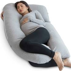 Pharmedoc Pregnancy Pillow U-Shape Full Body Pillow and Maternity Support