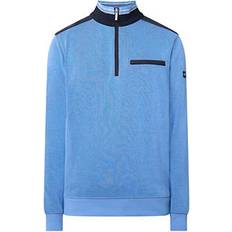 Bugatti Troyer Half-Zip Sweatshirt - Blue Grey