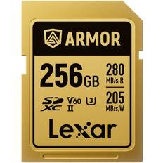 256 GB - UHS-II Minneskort LEXAR SDXC Armor Gold 256GB