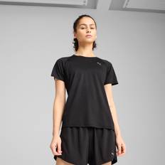 Puma Running Clothing Puma Womens Running Velocity T-Shirt - Black