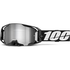 Motorcycle Goggles 100% Motocross Goggles - Black/White