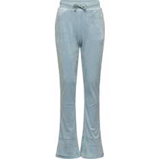 Juicy Couture Clothing Juicy Couture Kids' Diamante Bootcut Jogging Bottoms - Stone Blue