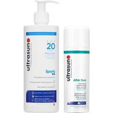 Ultrasun Skincare Ultrasun Sports Gel SPF20 400ml & Aftersun 150ml Duo