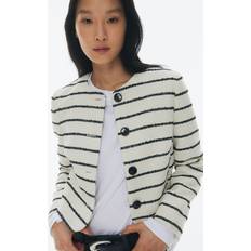 H&M White Outerwear H&M Ladies Short Jacket - White
