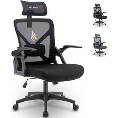 Temu Ergonomic Office Chair With Adjustable Headrest 150kg Kontorsstol
