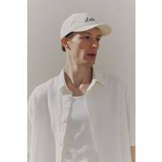 H&M Kortærmet Skjorte I Hørblanding Loose Fit - Hvid