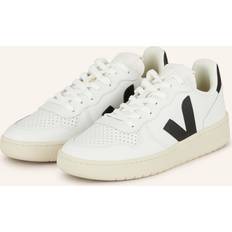 Veja Svarta Skor Veja W V-10 Leather Sneakers - White/Black