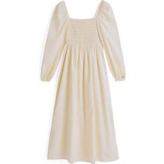 Tommy Jeans Voile Square Neck Midi Dress