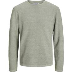 Grøn - Striktrøjer Sweatere Jack & Jones George Crew Neck Striktrøje Iceberg Green