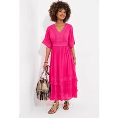 Joe Browns Petite Boho Days Maxi Dress - Pink