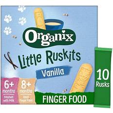 Organix Vanilla Little Ruskits 10 x 6g