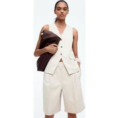 H&M Lång Kostymväst - Ljusbeige