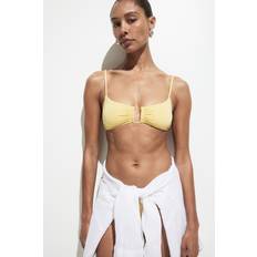 Gula Bikinis H&M Gul Vadderad Bikini-Bh - Ljusgul