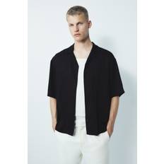 H&M Skjortor H&M Resortskjorta Loose Fit - Svart