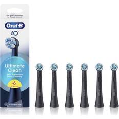 Oral-B iO Ultimate Clean Ersättningshuvuden För Tandborste Black 6 St