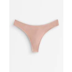 Beige Trosor Lindex Stringtrosa Med Låg Midja