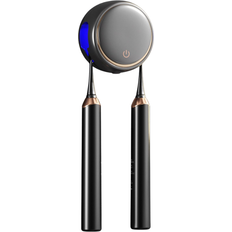 Bathroom Accessories HOD Home Elosung Black Round Uv C Toothbrush Sterilizer Holder