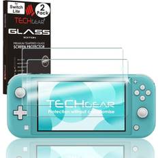 Screen Protectors TechGear 2 Pack Switch Lite Anti-Glare Glass Edition