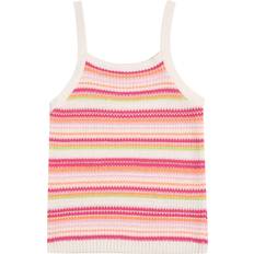 Strickpullover Kids Only Kogbelli Gestricktes Oberteil - Ecru/Camelia Rose/Roseate