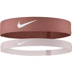Dam - Lila Pannband Nike Women's Flex Headbands - Smokey Mauve