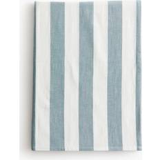 H&M Pattenred Bordsduk Blå, Vit (240x140cm)