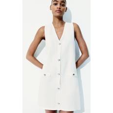 H&M V-Neck Dress - White