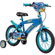14" - Training Wheels Kids' Bikes Disney Stitch 14 Inch Bicycle Blue Kids Bike