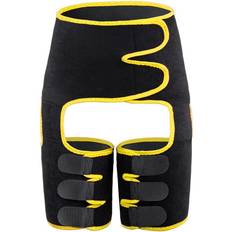 Yellow Shapewear & Under Garments Maxpower 3 In 1 Adjustable Waist Trainer Body Shaping Stovepipe Belt - Yellow