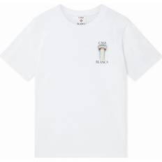 Casablanca Bomull La Colomne T-Shirt -