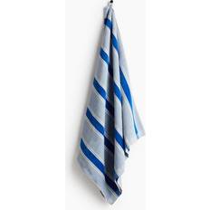 H&M Striped Beach 80x165 Bath Towel Blue (150x80cm)