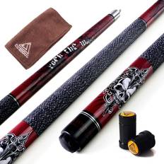 Cuesoul Rockin Series 58 21oz Maple Pool Cue Stick Set